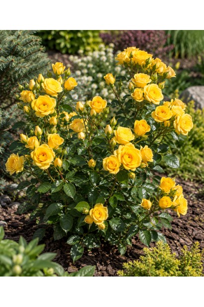 Rose Sun City в саду